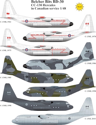 Belcher Bits BD30 - RCAF / CAF CC-130 Hercules (1/48 scale)