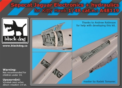 Black Dog A48119 - Sepecat Jaguar Electronics and Hydraulics