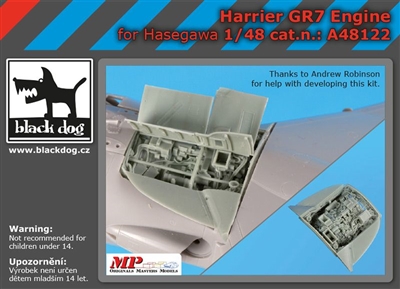 Black Dog A48122 - Harrier GR 7 Engine