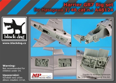 Black Dog A48124 - Harrier GR 7 Big Set