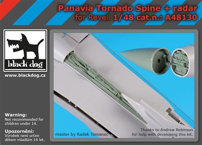 Black Dog A48130 - Panavia Tornado Spine and Radar