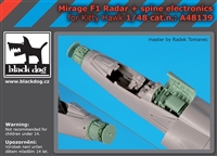 Black Dog A48139 - Mirage F1 Radar and Spine Electronics