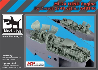 Black Dog A48146 - Mi-24 Hind Engine