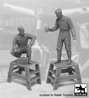 Black Dog F32125 - Luftwaffe Mechanic Personnel Set No. 3, 1940-45