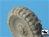 Black Dog T35008 - Staghound Snowchained Wheels