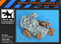 Black Dog T35011 - German Sidecar Accessories Set