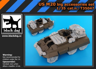 Black Dog T35047 - US M20 Big Accessories Set