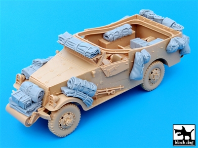 Black Dog T35049 - US M3A1 Scout Car Accessories