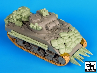 Black Dog T35081 - Sherman 75 mm Normandy Accessories Set