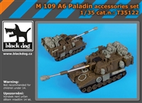 Black Dog T35122 - M-109 A6 Paladin Accessories Set