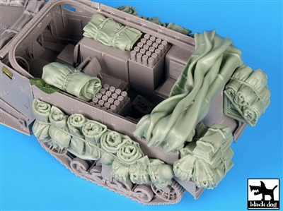 Black Dog T35125 - M 4 Mortar Carrier Accessories Set 2