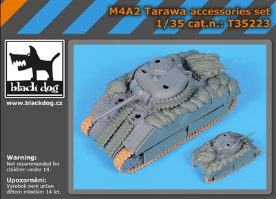 Black Dog T35223 - M4A2 Tarawa Accessories Set