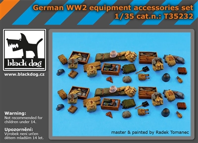 Black Dog T35232 - German WW2 Equipment Accessories Set