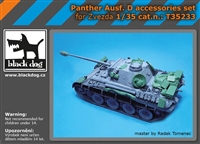 Black Dog T35233 - Panther Ausf D. Accessories Set