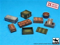 Black Dog T35245 - Universal Boxes WW II Accessories Set