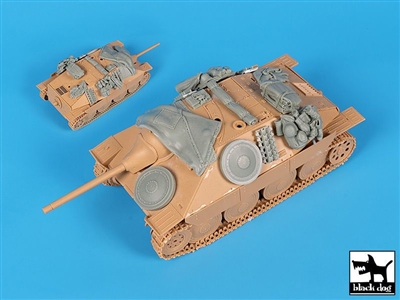 Black Dog T35256 - Jagdpanzer 38 Hetzer Accessories Set