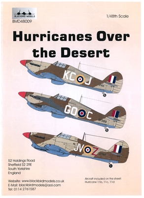 Blackbird Models BMD48009 - Hurricanes Over the Desert