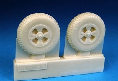 Barracuda BR48216 - De Havilland Hornet Mainwheels