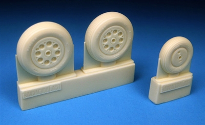 Barracuda BR48304 - Meteor Mk 8 Main and Nose Wheel Set