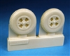 Barracuda BR48404 - Hawker Tempest Late Mainwheels - Block Tread