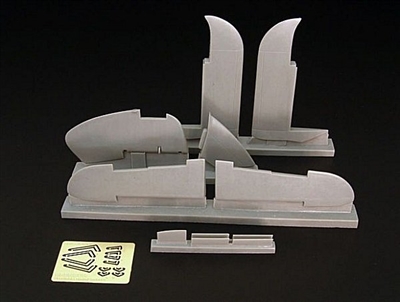 Brengun BRL48017 - Beaufighter Mk IV+X Control Surfaces (fits Tamiya kit)