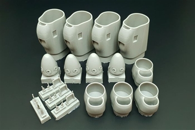 Brengun BRL48123 - C-130J Engine Nacells (Italeri kit)