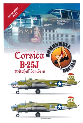 Bombshell 48-BS-0001 - Corsica B-25J Mitchell Bombers