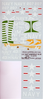 Carpena 48-21 U.S. Navy in Midnight Blue
