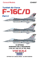 Caracal CD48007 - Turkish Air Force F-16C/D Part 2