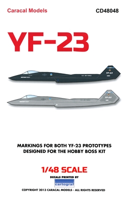 Caracal CD48048 - YF-23 Prototypes