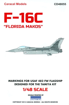 Caracal CD48055 - F-16C "Florida Makos" 482FW Flagship