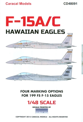 Caracal CD48091 - F-15A/C Hawaiian Eagles