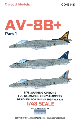 Caracal CD48115 - AV-8B Harrier II Plus, Part 1
