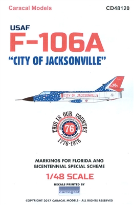 Caracal CD48120 - USAF F-106A "City of Jacksonville"