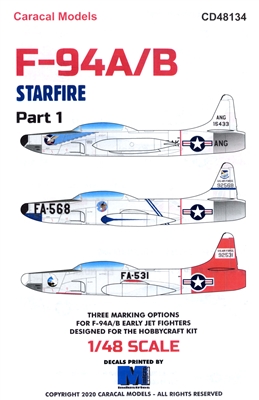 Caracal CD48134 - F-94A/B Starfire, Part 1