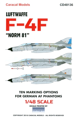 Caracal CD48136 - Luftwaffe F-4F Phantom II "Norm 81"