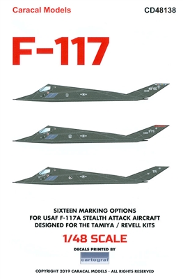 Caracal CD48138 - F-117A Stealth Fighter