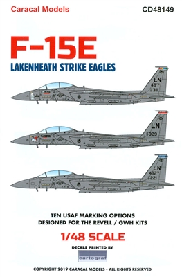 Caracal CD48149 - F-15E Lakenheath Strike Eagles