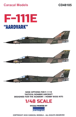 Caracal CD48185 - F-111E "Aardvark"