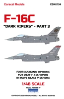 Caracal CD48194 - F-16C "Dark Vipers" Part 3