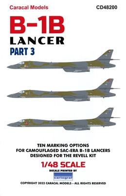 Caracal CD48200 - B-1B Lancer, Part 3