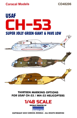 Caracal CD48206 - USAF CH-53 Super Jolly Green Giant & Pave Low