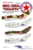 Cutting Edge CED32018 - MiG-15bis "FAGOTs", Sheet 2:  Soviet Korean War Aces & USAF Captured Aircraft