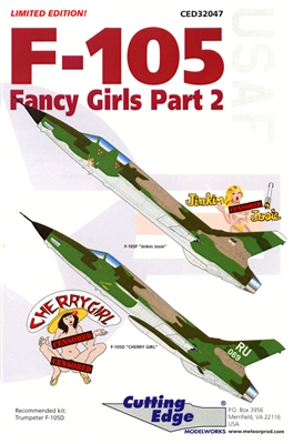 Cutting Edge CED32047 - F-105 Fancy Girls, Part 2