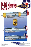 Cutting Edge CED32061 - P-36 Hawks, Part 1