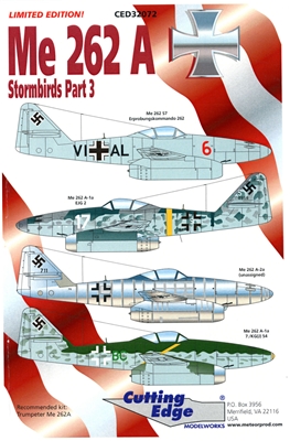 Cutting Edge CED32072 - Me 262A Stormbirds, Part 3