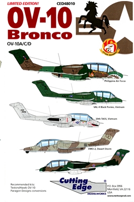 Cutting Edge CED48010 - OV-10 Bronco (OV-10A/C/D)