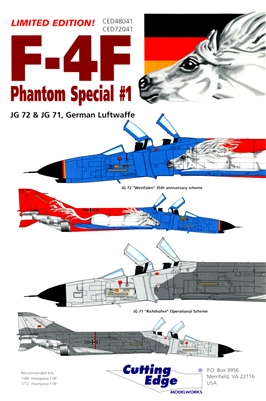 Cutting Edge CED48041 - F-4F Phantom Special #1