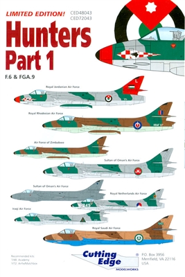 Cutting Edge CED48043 - Hunters Part 1, (F.6 & FGA.9)