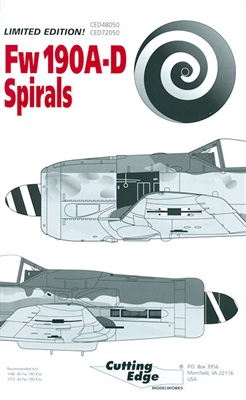 Cutting Edge CED48050 - Fw 190A-D Spirals